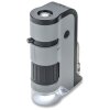 Microscop de mână Carson MP-250 MicroFlip cu adapter pentru smartphone 100-250x