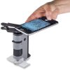 Microscop de mână Carson MP-250 MicroFlip cu adapter pentru smartphone 100-250x