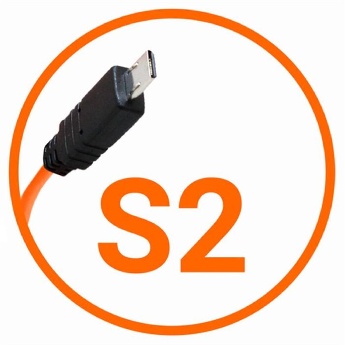 Miops Kamera Verbindungskabel Sony S2 Orange