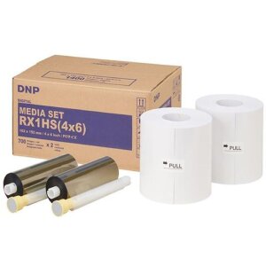 DNP Standard Papier DSRX1HS-4X6HS 2 Rollen 700 St 10x15...