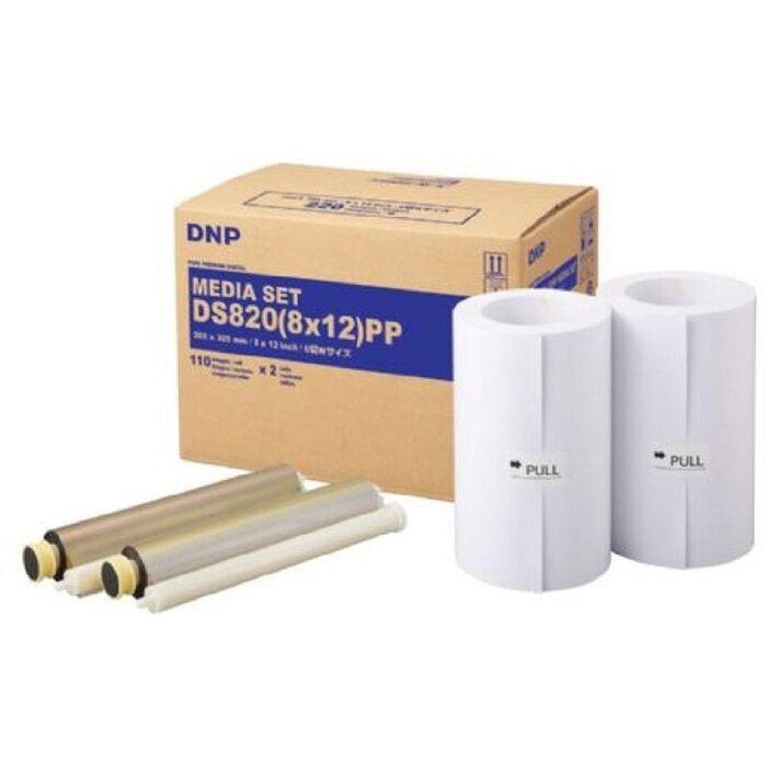 DNP Papier DM812820 Premium 2 Rollen 110 St 20x30 für DS820