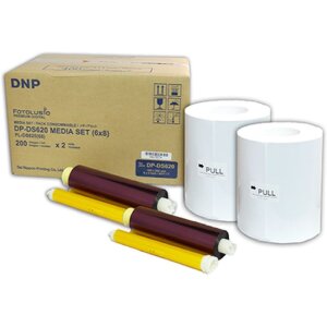 DNP Papier DM68620 2 Rollen je 200 St 15x20 für DS620