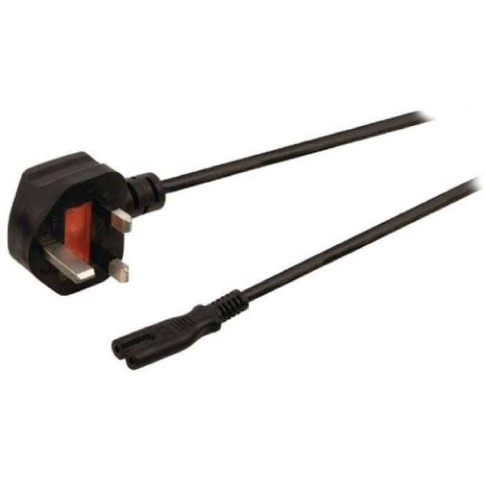 Falcon Eyes Stromkabel C7 mit UK Adapter 5m