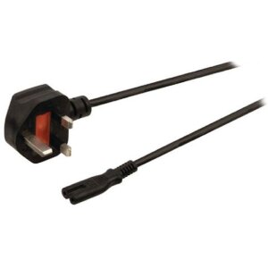 Falcon Eyes Stromkabel C7 mit UK Adapter 5m