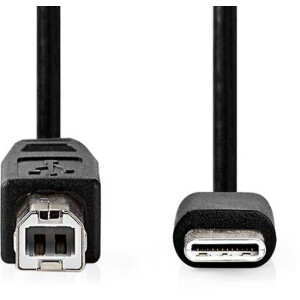 USB Kabel 2m USB-C zu USB-B für DNP-Drucker