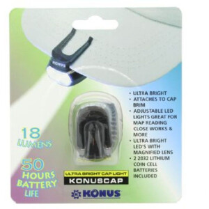 Konus Konuscap LED Taschenlampe Schwarz