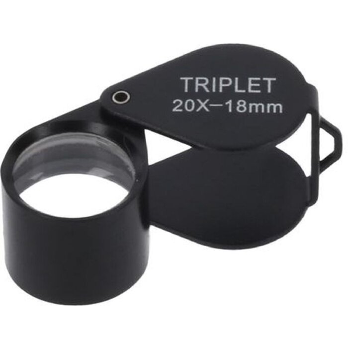 Lupa de încărcare Triplet BYO-IT2018, 20x, cu lentilă de 18mm