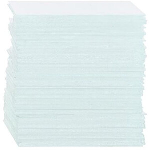 Byomic Deckgläser 18x18mm 100 Stück Transparent für Mikroskope