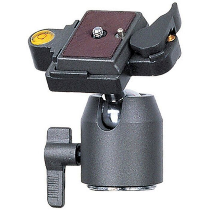 Cap cu bilă Falcon Eyes PH-3 de până la 4 kg cu nivel cu bulă de aer și placă cu eliberare rapidă