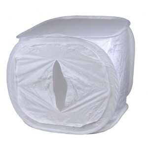 Falcon Eyes LFPB-3 Faltbares Aufnahmezelt 90x90 cm mit 4 Hintergründen und Etui