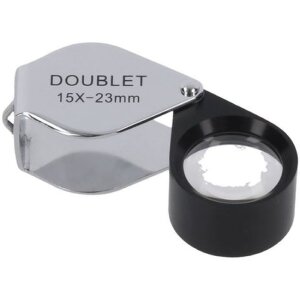 Byomic Doublet Einschlaglupe BYO-ID1523 15x23mm 15-fache...