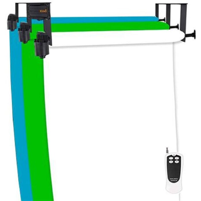 StudioKing Elektrisches Hintergrundsystem B-3WE für 3 Rollen