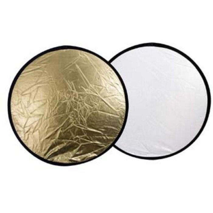 Linkstar Reflector 2 în 1 R-30GS auriu-argintiu 30 cm