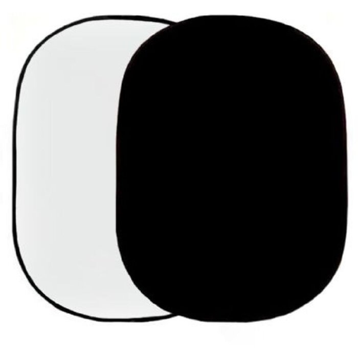 Falcon Eyes R-1482WB tablă de fundal alb-negru 148x200 cm