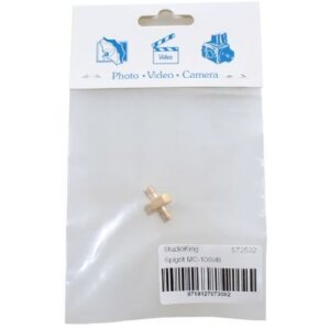 StudioKing Spigot Verlaufadapter MC-1060B 1/4" Male 1/4" Male