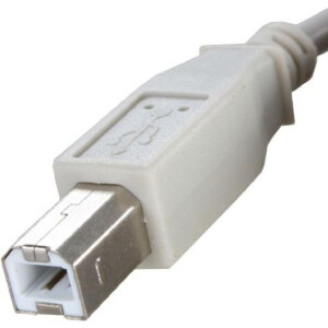 Standard USB 2.0 Kabel 5m A-male auf B-male grau