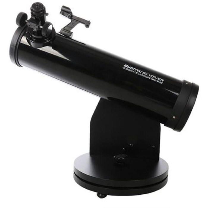 Telescop Byomic SkyDiver 102/640 pentru astronomie, negru