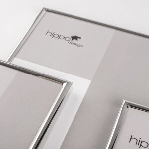 Walther Metall-Fotorahmen Clou 10x15 bis 15x20 cm silber...