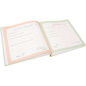 Goldbuch Fotoalbum Konfirmation Circulus creme 25x25 cm 58 weiße Seiten