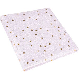 Goldbuch Fotoalbum Finamente lilac 30x31 cm 60 Seiten mit Pergamin