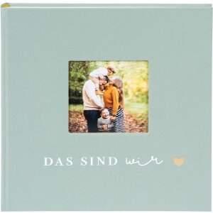 Goldbuch Familien-Fotoalbum DAS SIND wir 30x31 cm 60...