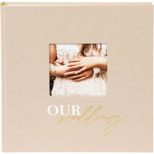 Goldbuch Hochzeitsalbum OUR wedding 30x31 cm 60...