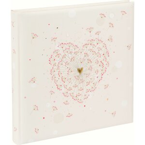 Album foto Goldbuch Golden Heart 30x31 cm 60 pagini albe
