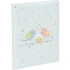 Carțelă de zi pentru bebeluși Goldbuch Loving Birds Boy 21x28 cm