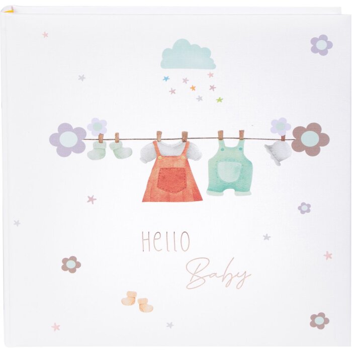 Goldbuch Babyalbum Fable Fashion 30x31 cm 60 weiße Seiten