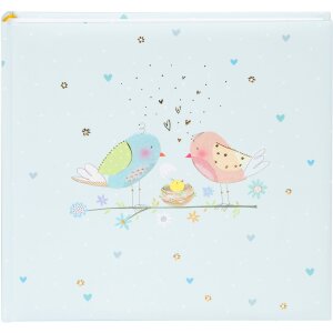 Goldbuch Fotoalbum Loving Birds Boy 25x25 cm 60...