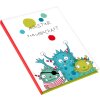 Carnet de prietenie Goldbuch Monster – 88 pagini ilustrate, format 15x21 cm