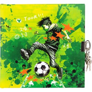 Jurnal Goldbuch cu lacăt Stürmer 16,5x16,5 cm 96 pagini albe