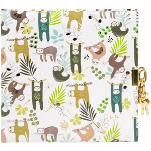 Goldbuch Tagebuch mit Schloss Hang out 16,5x16,5 cm 96...