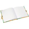 Carnet Goldbuch Sunflower Green cu fereastră de siguranță, 96 pagini alb, 16,5x16,5 cm