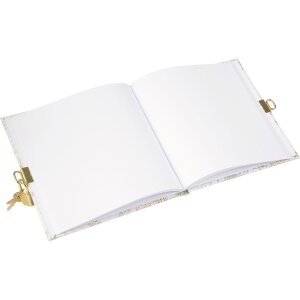 Agendă Goldbuch Felino 16,5x16,5 cm cu fermec și 96 de pagini albe