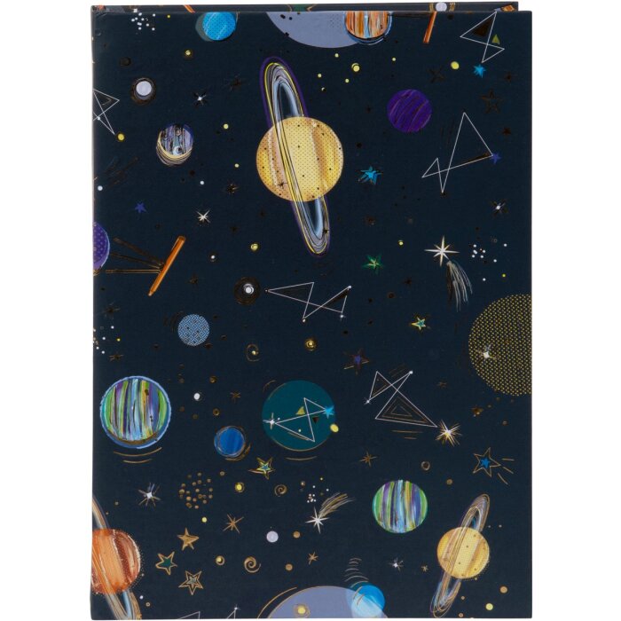 Agendă Goldbuch Universe, 15x22 cm, 200 pagini blanko, format DIN A5