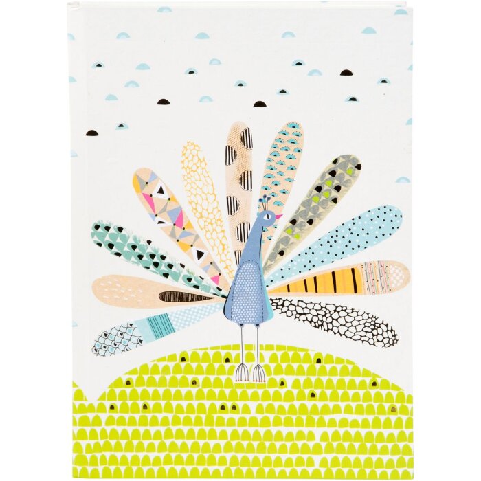 Agendă Goldbuch Pavo A5 – cu copertă aurie și 200 pagini albă