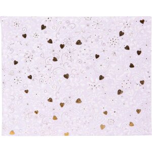 Goldbuch Gästebuch Finamente lilac 25x20 cm 100 weiße Seiten