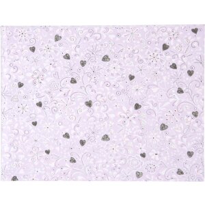 Goldbuch Gästebuch Finamente lilac 25x20 cm 100...