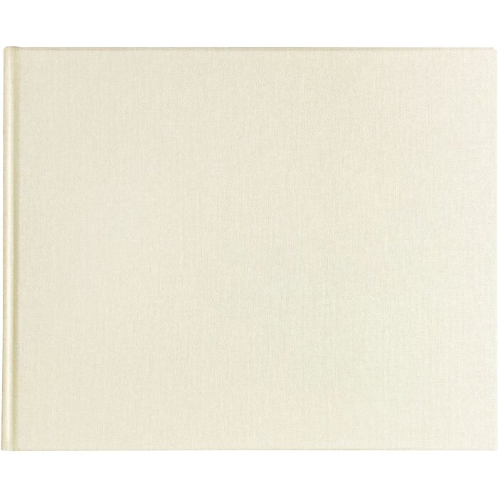 Goldbuch Gästebuch Linum Beige 25x20 cm 100 weiße Seiten