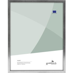 Goldbuch Holz-Bilderrahmen Skandi 30x40 cm silber