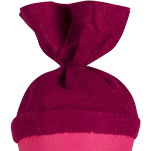 Geantă de școală Goldbuch craft cu închidere din pâslă colorată 35 cm roz