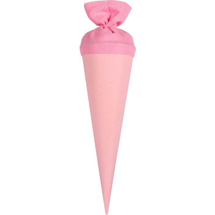 Geantă școlară Goldbuch craft cu închidere din pâslă colorată 35 cm trandafir