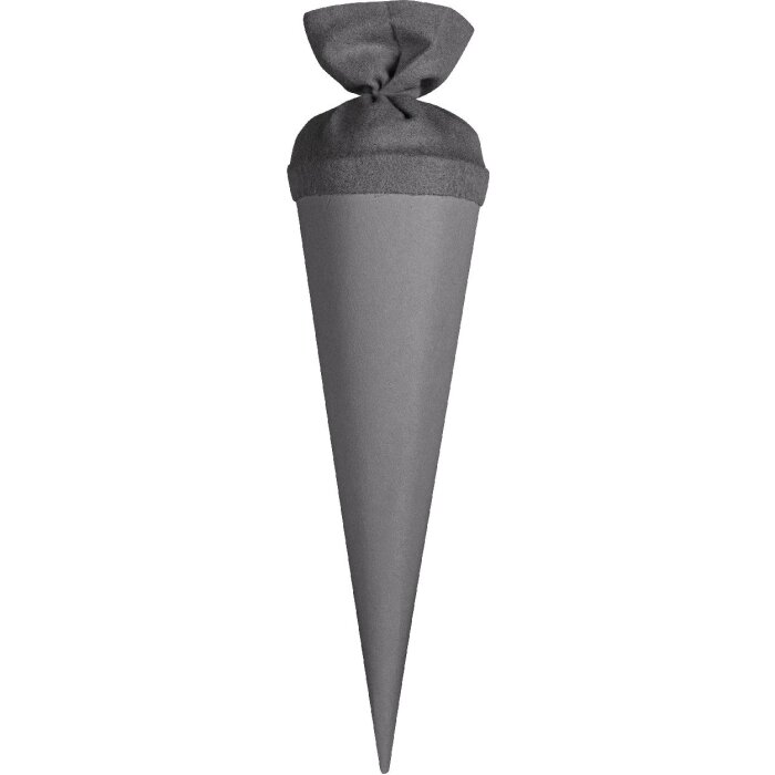 Geantă de școală Goldbuch craft cu închidere din pâslă colorată 35 cm gri piatră