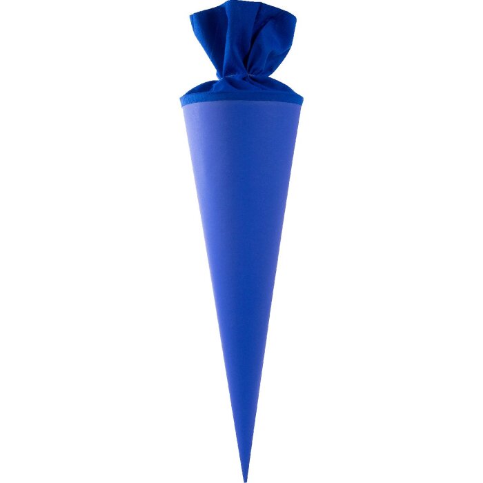 Goldbuch craft school bag 50 cm carton colorat albastru închidere din pâslă 19 cm diametru