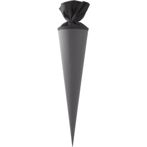 Goldbuch Bastelschultüte Filzverschluss steingrau 70 cm