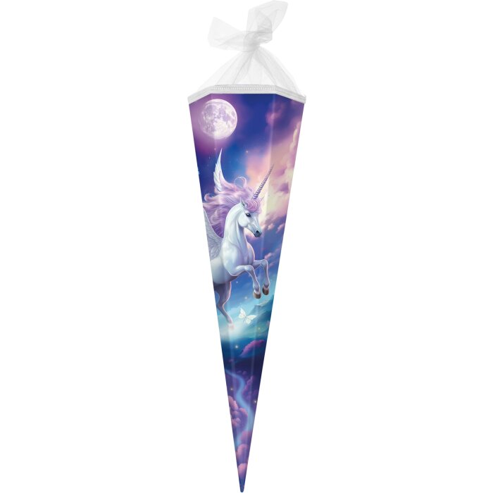 Con școlar Goldbuch 85cm hexagonal unicorn violet Diana