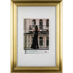 Walther Venice Designrahmen 40x50 cm gold Holzoptik...
