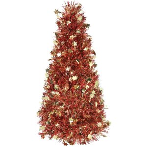 Clayre & Eef 65519 Weihnachtsbaum Dekoration Gold...