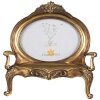 Clayre & Eef 2F1043 Rama foto 26x5x28 cm / 18x13 cm Culoare aurie